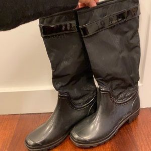 Rain boots color black from Calvin Klein